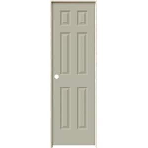 24 in. x 80 in. Colonist Desert Sand Painted Right-Hand Smooth Molded Composite Single Prehung Interior Door