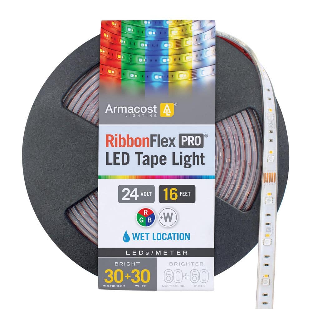 RibbonFlex Pro 16 ft. 5 m Outdoor IP67 RGB Plus W Strip Light Tape 30 Plus 30 LED/m price history on PriceWatchPro