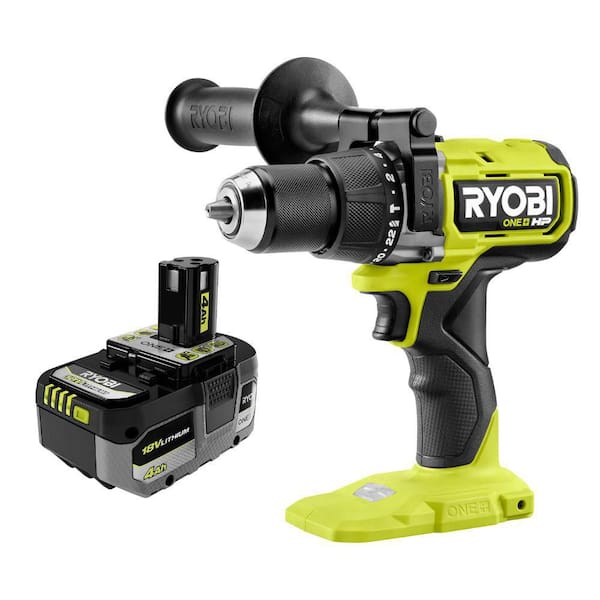 RYOBI ONE+ HP 18V Brushless Cordless 1/2 in. Hammer Drill with