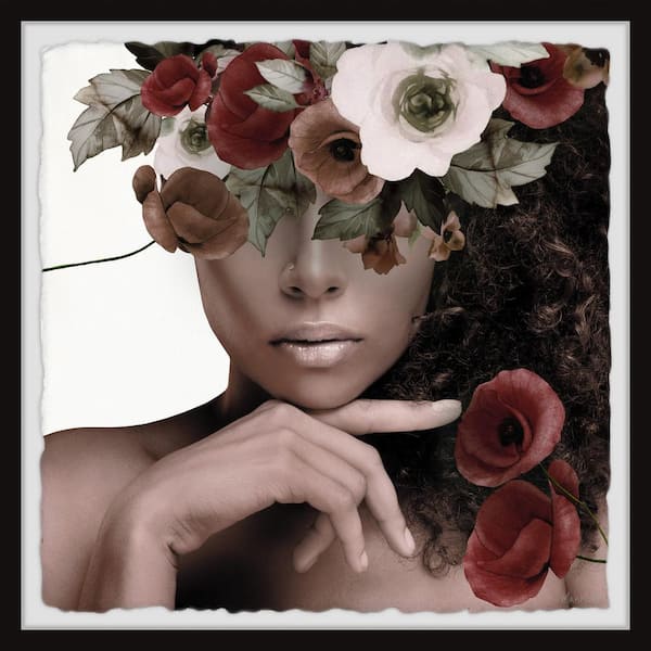 Unbranded "Poppy Desires" by Marmont Hill Framed People Art Print 32 in. x 32 in.