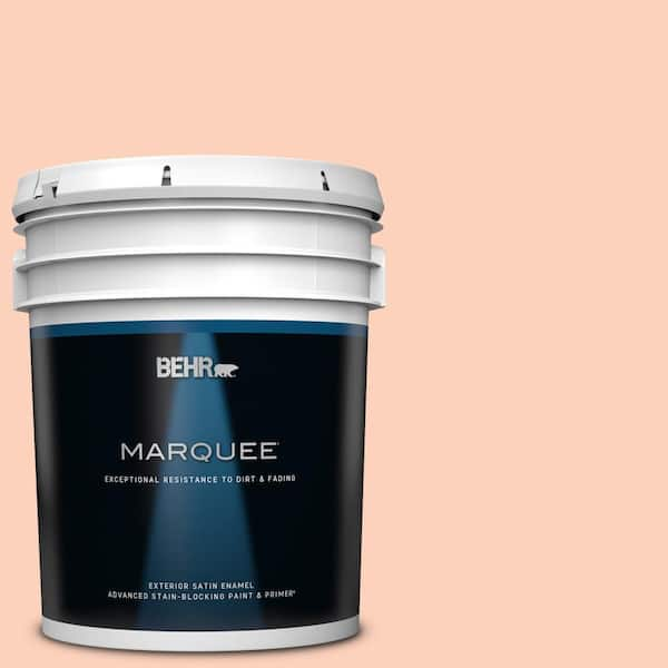 BEHR MARQUEE 5 gal. #P190-2 Fahrenheit Satin Enamel Exterior Paint & Primer