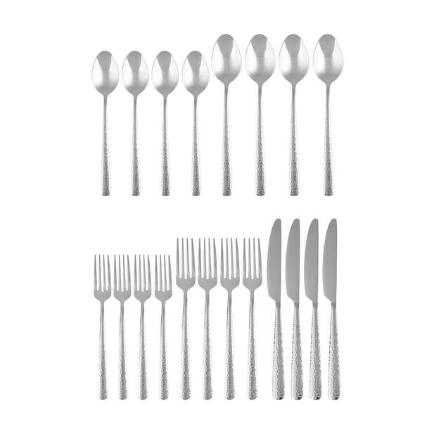 Fortessa 20-Piece Lucca Black Flatware Set