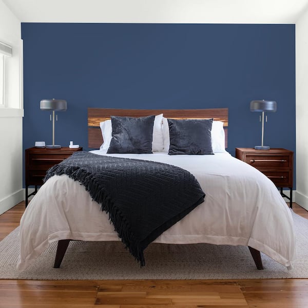 Glidden Premium 1 gal. PPG1164-7 Annapolis Blue Flat Interior