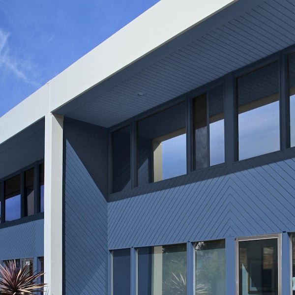 5 gal. #PPU15-03 Dark Cobalt Blue Satin Exterior Paint