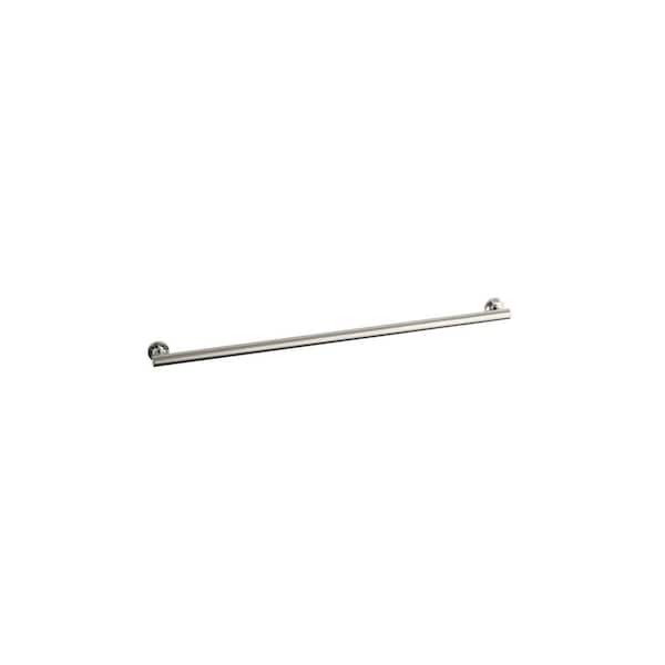KOHLER Purist 36 in. Grab Bar in Vibrant Polished Nickel