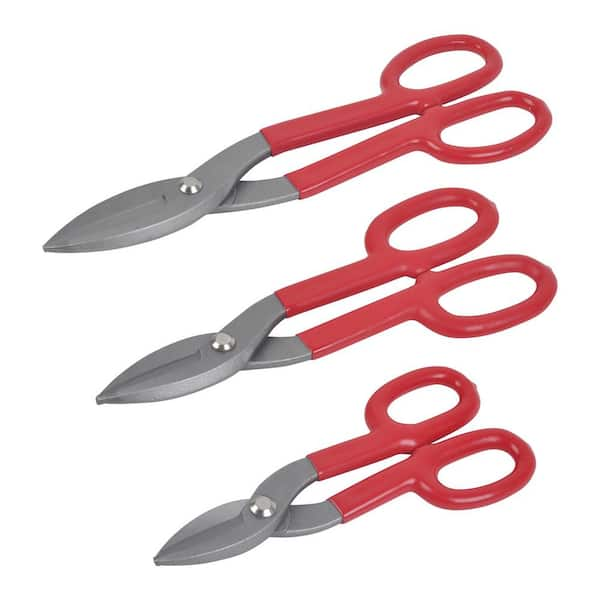 Tinman Style Tin Snips (3-Piece Set)