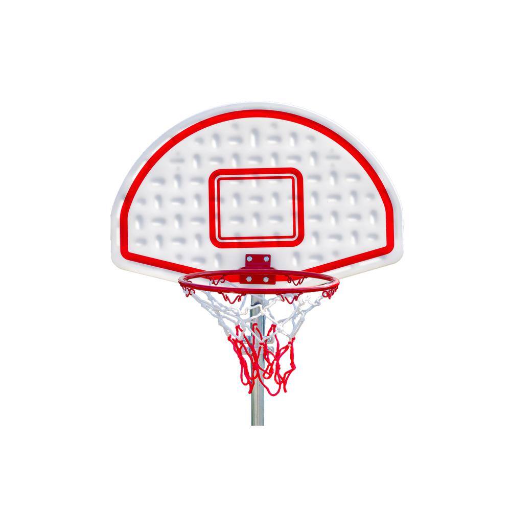 15FT Green Round Trampoline with Enclosure and Basketball Hoop