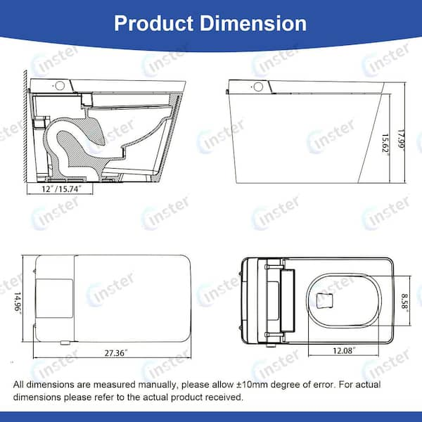 ESSENTIAL PADDED TOILET SEAT CUSHION (MULTI_SIZE))