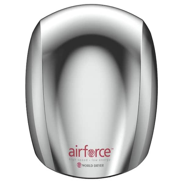 Airforce Polished Chrome Aluminum Automatic Electric Hand Dryer