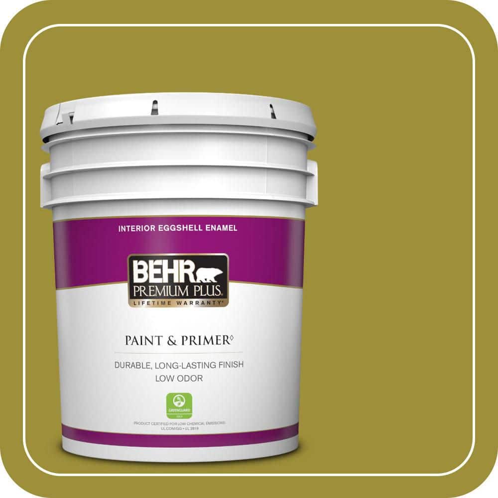 5 gal. Home Decorators Collection #HDC-MD-20 Banana Leaf Eggshell Enamel Low Odor Interior Paint & Primer price history on PriceWatchPro