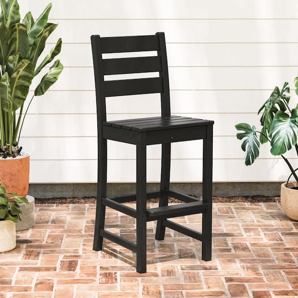 Grant Park Bar Side Chair in Black
