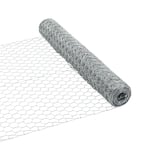3 ft. x 50 ft. 20-Gauge Galvanized Steel Poultry Netting with 1 in. Mesh Size