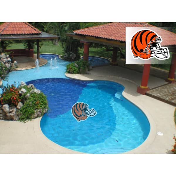 Applied Icon NFL Cincinnati Bengals 29 in. x 29 in. Small Pool Graphic