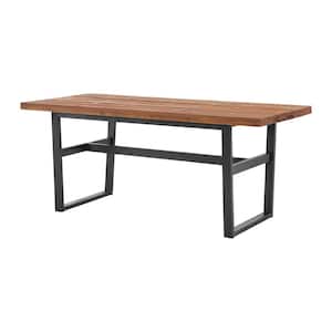 Walden 72 in. Dining Table with Solid Red Cedar Top