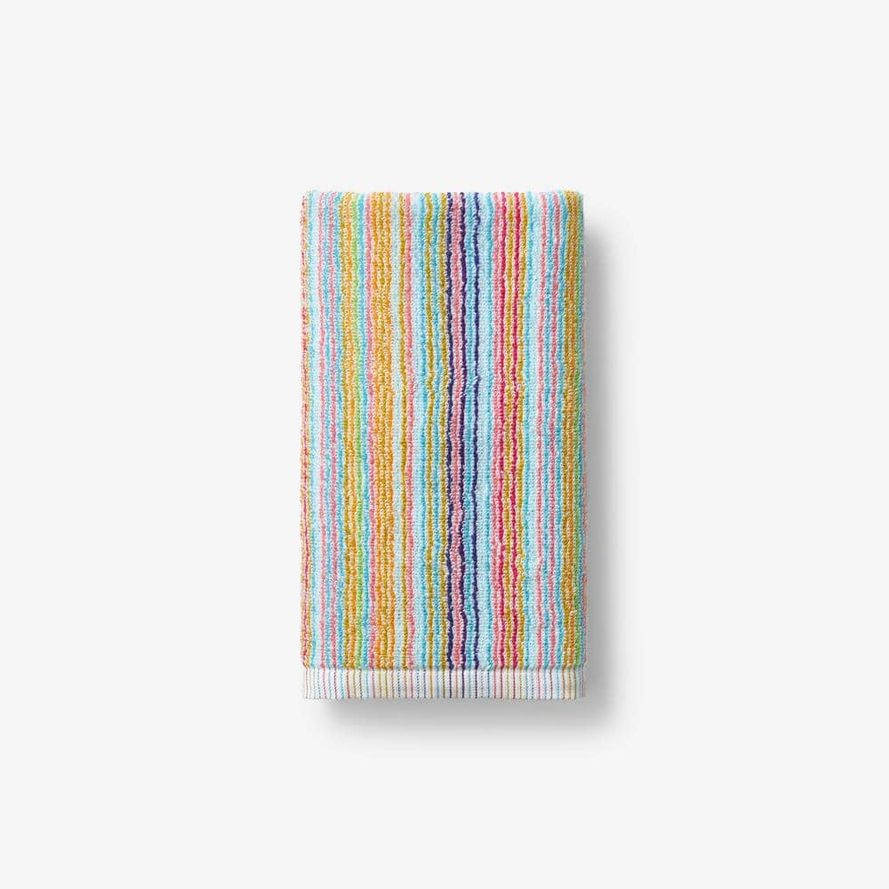 Home Goods SOHO Living Modern Life small scale striped bath towels -  colorful towels - striped towels…