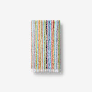 Stripe Multicolored Cotton Single Hand Towel