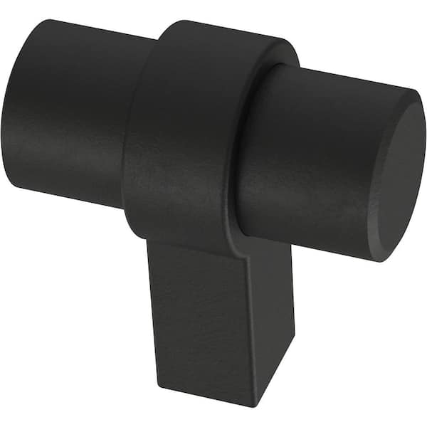 Franklin Brass Simple Wrapped Bar 1-1/4 in. (32 mm) Matte Black Cabinet  Knob (30-Pack) P46648K-FB-B2 - The Home Depot