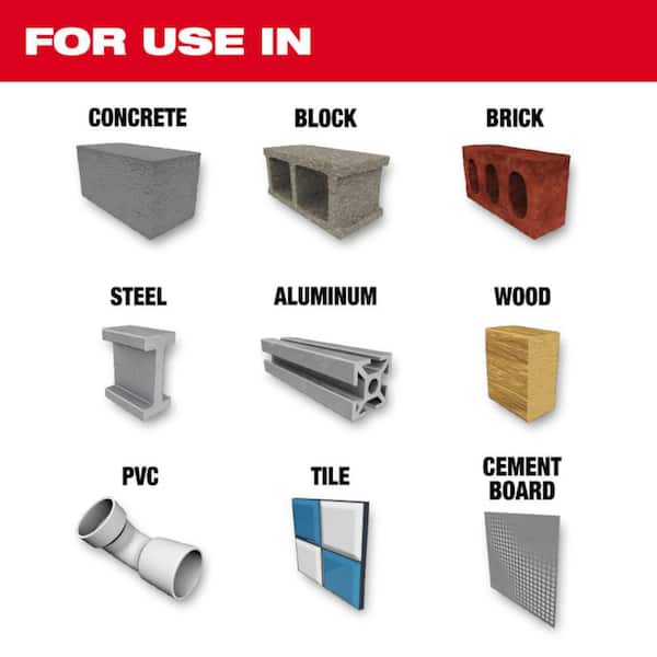 Shockwave Carbide Multi Material Drill Bit Set (14-Piece)