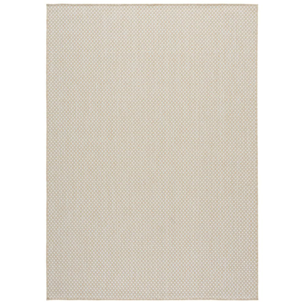 Terrace Beige/Ivory 8 ft. x 10 ft. Diamond Geometric Indoor/Outdoor Area Rug price history on PriceWatchPro