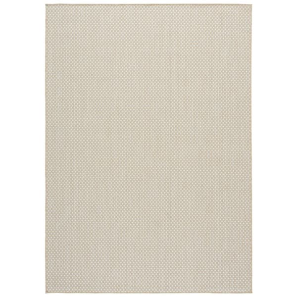 Terrace Beige/Ivory 9 ft. x 12 ft. Diamond Geometric Indoor/Outdoor Area Rug