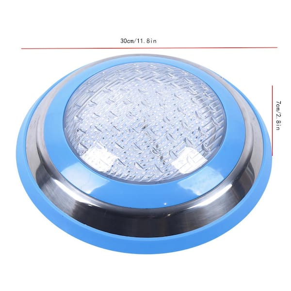 35W 12V AC/DC Stainless Steel Submersible LED Surface Pool Light