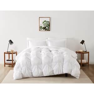 Truly Soft Everyday Pleated Comforter Set, King, Grey : : Home