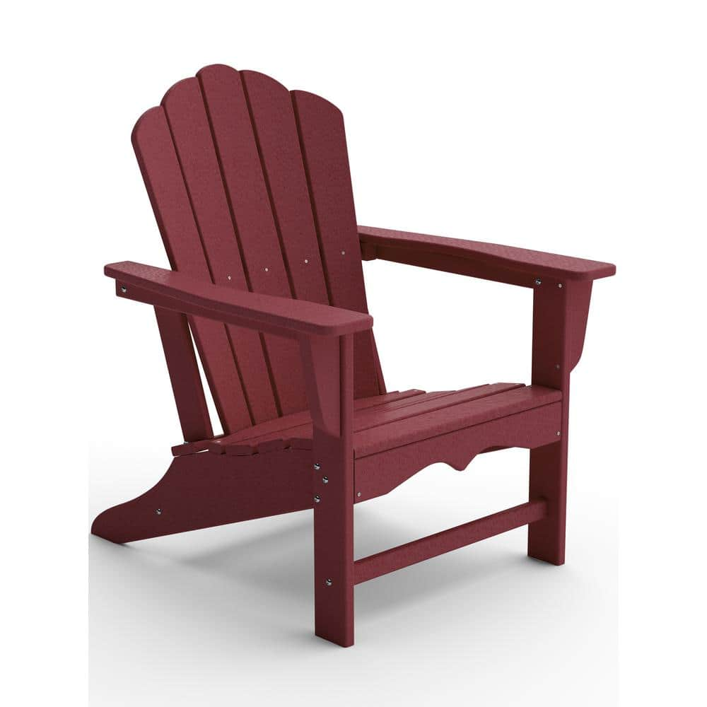 burgundy plastic adirondack chairs