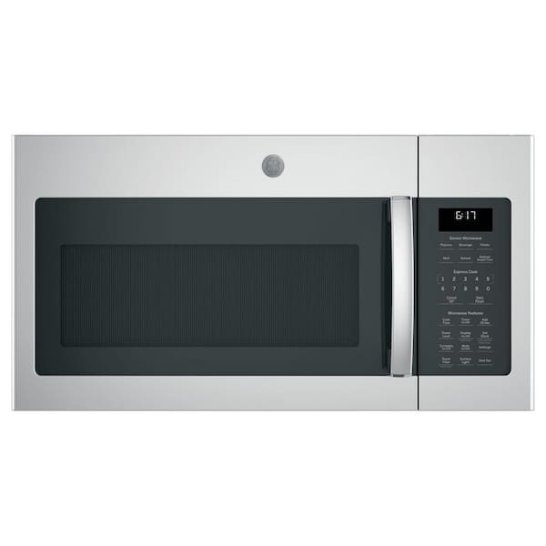 GE 1.7 cu. ft. Over the Range Microwave with Sensor Cooking in Fingerprint Resistant Stainless Steel