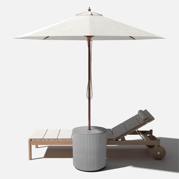 6.5 x 10 rectangular patio umbrella RoyalCraft Ft Aluminum Pole, Outdoor Table Market Umbrella with Crank, 6 Steel Ribs, Polyester Canopy, Light Blue Best Choice Products 9ft Fringe Market Patio Umbrella – Outdoor Boho Tassel Sunshade for Table  Pool  Deck  Backyard – UPF50+  Easy Tilt  Heavy Duty Steel Pole & Ribs - Black delivering generous shade for Color:Creamy White 9x12 ft Cantilever Patio
