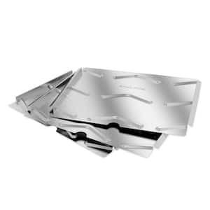 Foil Drip Pan Pellet Liner Aluminum (6-Pieces)
