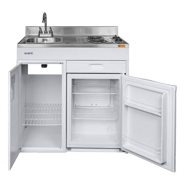 Avanti 36 in. Compact Miniature Kitchen, in White CK3616 - The