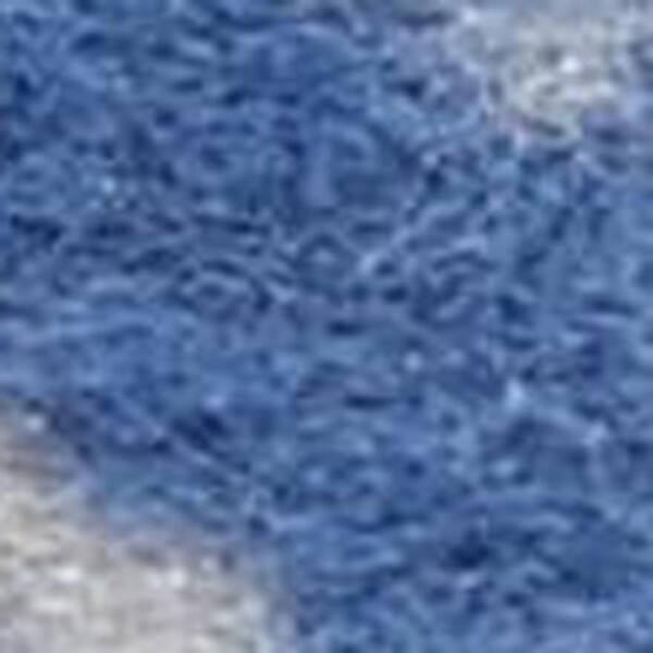 2 X 6 Blue Abstract Washable Area Rug RunnerRug