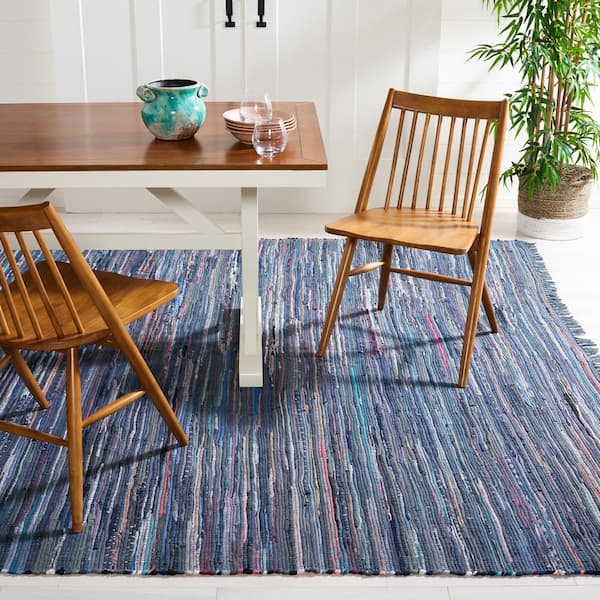 Rag Ink/Multi 10 ft. x 14 ft. Gradient Striped Area Rug