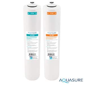 Premier Series Reverse Osmosis Pre-Filtration Stage 1 and 2 Replacement Water Filter Cartridges