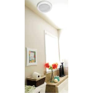 110 CFM Ceiling Mount Bathroom Exhaust Fan with Bluetooth Speakers and LED Light