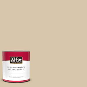 1 qt. #MQ2-23 Almond Butter Hi-Gloss Enamel Interior/Exterior Paint