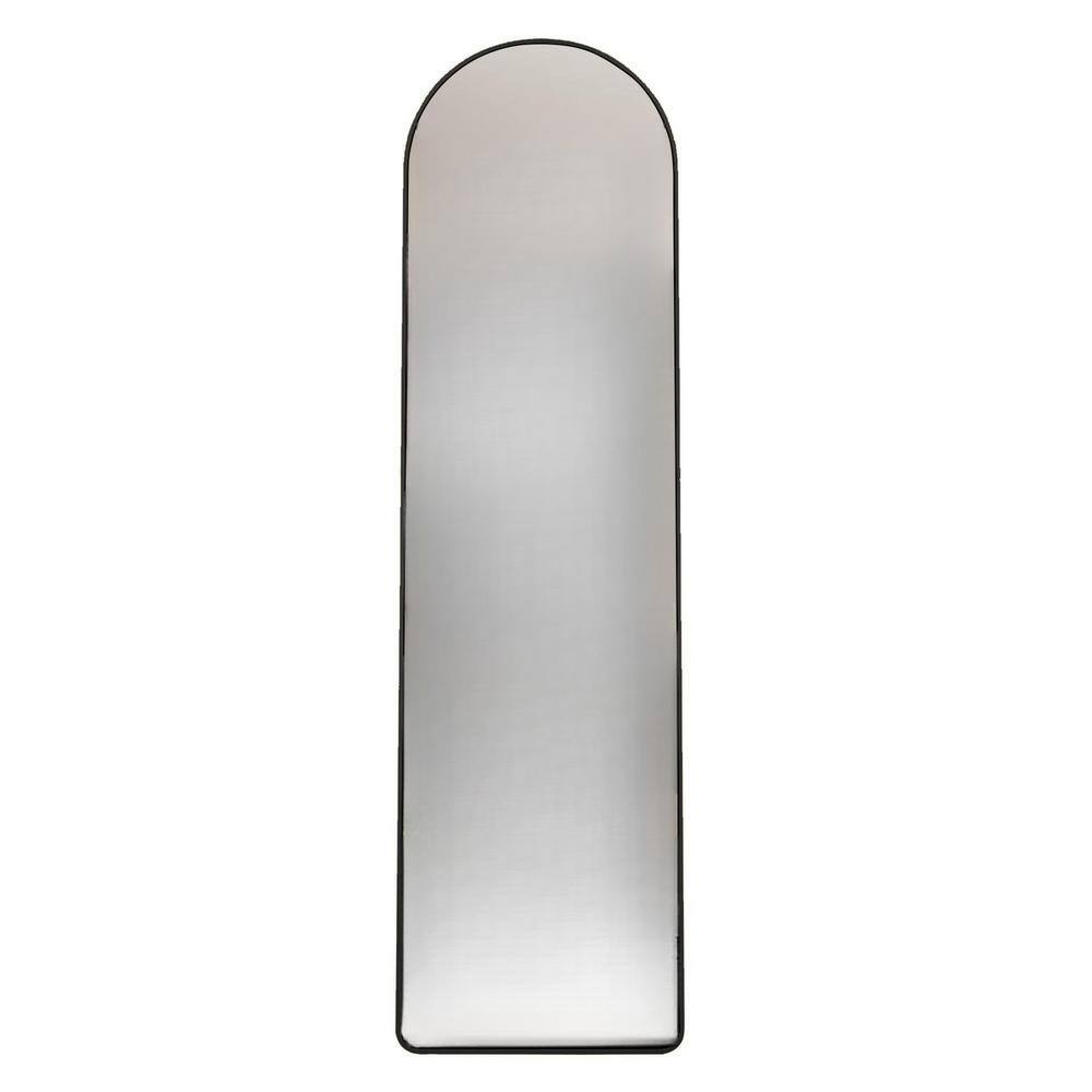 Aoibox 16.5 in. W x59.8 in. H Aluminium alloy Metal Frame Black Arched