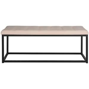 Reynlds Beige/Black Bench