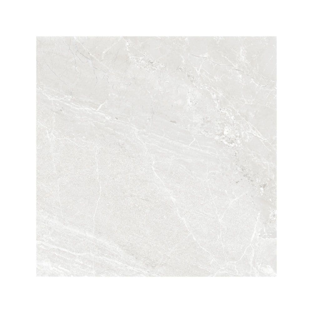 Spanish NoirBlanc 8 in. x 8 in. x 9 mm Matte Stone Look Porcelain Floor and Wall Tile Sample-White price history on PriceWatchPro