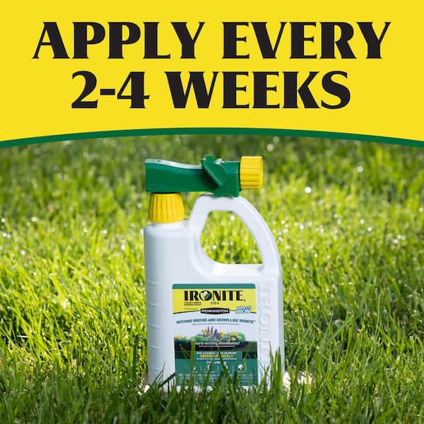 Ironite Plus 32 oz. Liquid Lawn and Garden Fertilizer Ironite Plus 32 oz. Liquid Lawn and Garden Fertilizer