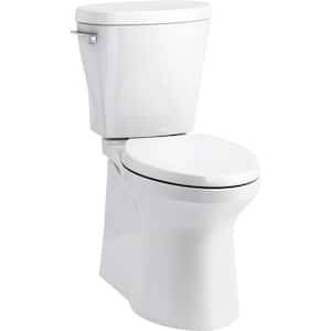 Betello Revolution 360 2-Piece 1.28 GPF Single Flush Elongated Toilet in White (Seat Not Included)