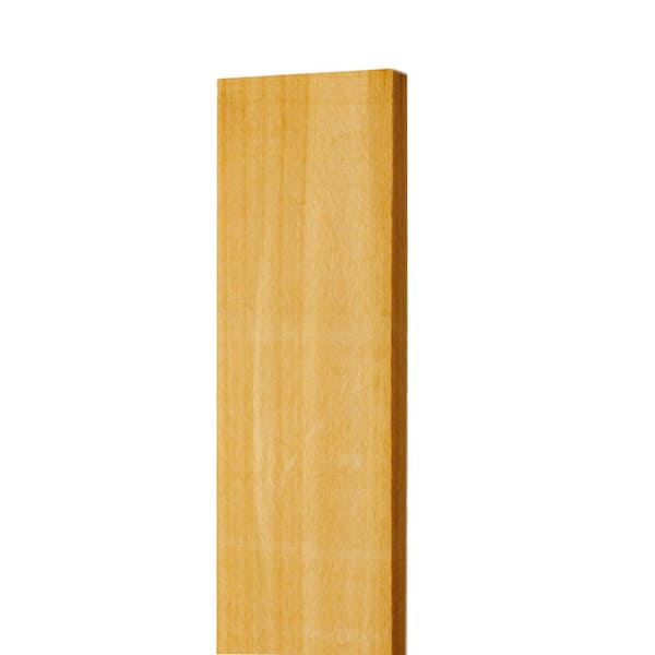 5/8 in. x 3-1/2 in. x 3-1/2 ft. Western Red Cedar Flat Top Fence Picket (13-Pack)