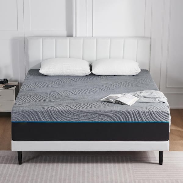 PICCHESS 12 in. Full Size Medium Firm Mattress Cooling and Support