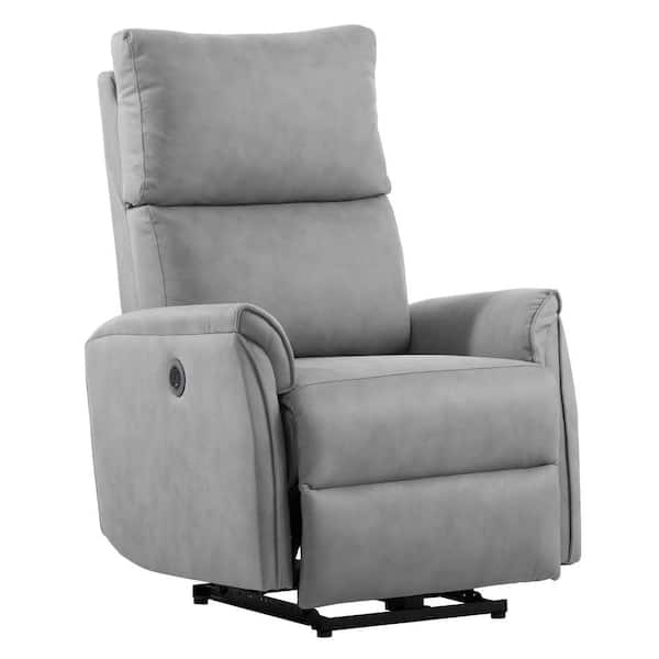 Power Recliner Chair, Adjustable Home Theater Single Electric Recliner Sofa  Furniture with USB Charge Port, Thick Seat Cushion and Backrest Modern