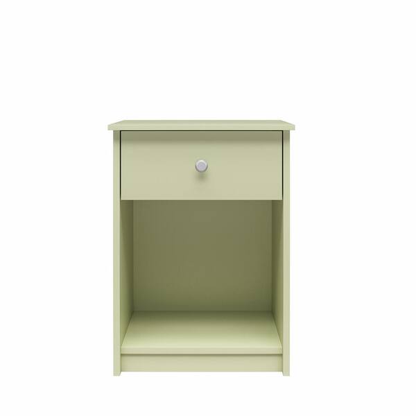 Prepac Milo 1-Drawer White Floating Nightstand 14.5 in. H x 22.5 in. W x 15  in. WDBW-1411-1 - The Home Depot