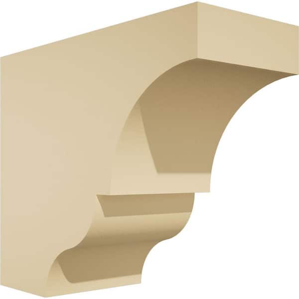 Ekena Millwork Standard Asheboro 5 in. W x 10 in. H x 12 in. D Signature Urethane Rafter Tail Outlooker