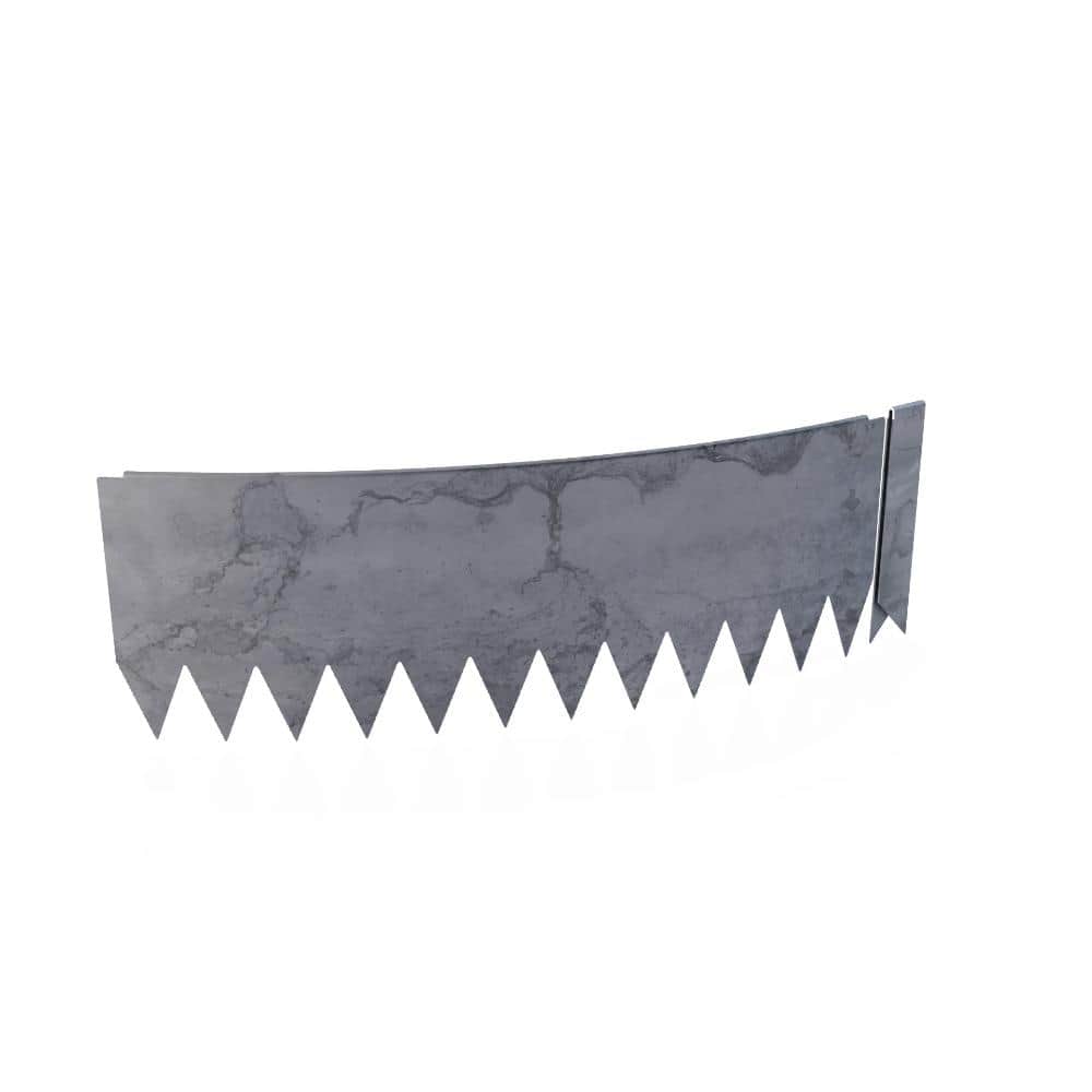 8 in. x 2 ft. 45° Radial Gentle Curve  Steel Hammer-In Landscape Edging, 1-Pack price history on PriceWatchPro