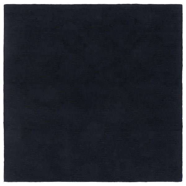 Black/color Rug Square SAFAVIEH Rodeo Drive 6 ft. x 6 ft. Black Solid Diamond Square Area Rug ...