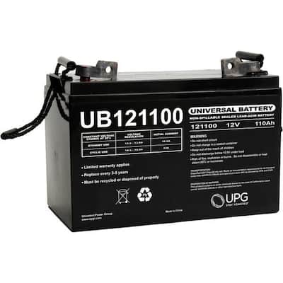 12-Volt 110 Ah FL1 Terminal Sealed Lead Acid (SLA) AGM Rechargeable Battery