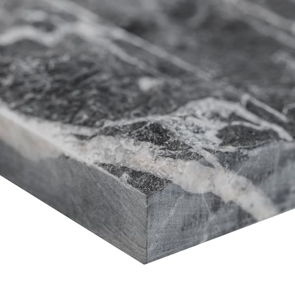 Best Seller MSI Alaska Gray Ledger Panel 6 in. x 24 in. Natural Marble Wall Tile (10 cases / 60 sq. ft. / pallet) Best Seller MSI Alaska Gray Ledger Panel 6 in. x 24 in. Natural Marble Wall Tile (10 cases / 60 sq. ft. / pallet)